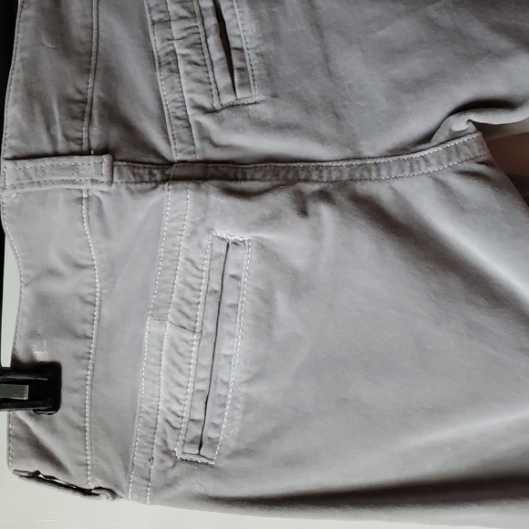 Billy Blues Silver Gray Flare Boot Cut Velvet Pants size 2 - Picture 9 of 15